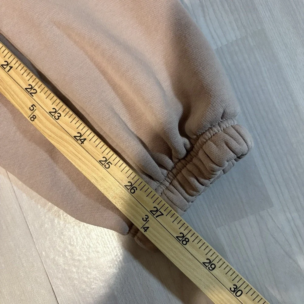 Nike Sportswear Phoenix Fleece Sweatpants Women's Size XS Beige Oversized